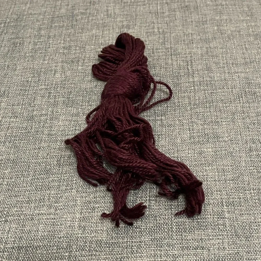 Purple Needlepoint Thread Yarn
